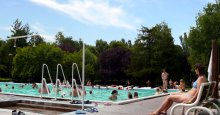 Termálne kúpalisko malý plavecký bazén Dunajská Streda